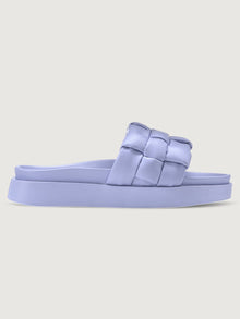 Inuikii | Padded Braided Slide | Purple