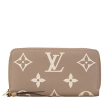 Louis Vuitton | Pre-Owned Monogram Giant Empreinte Zippy Wallet | Brown/Taupe