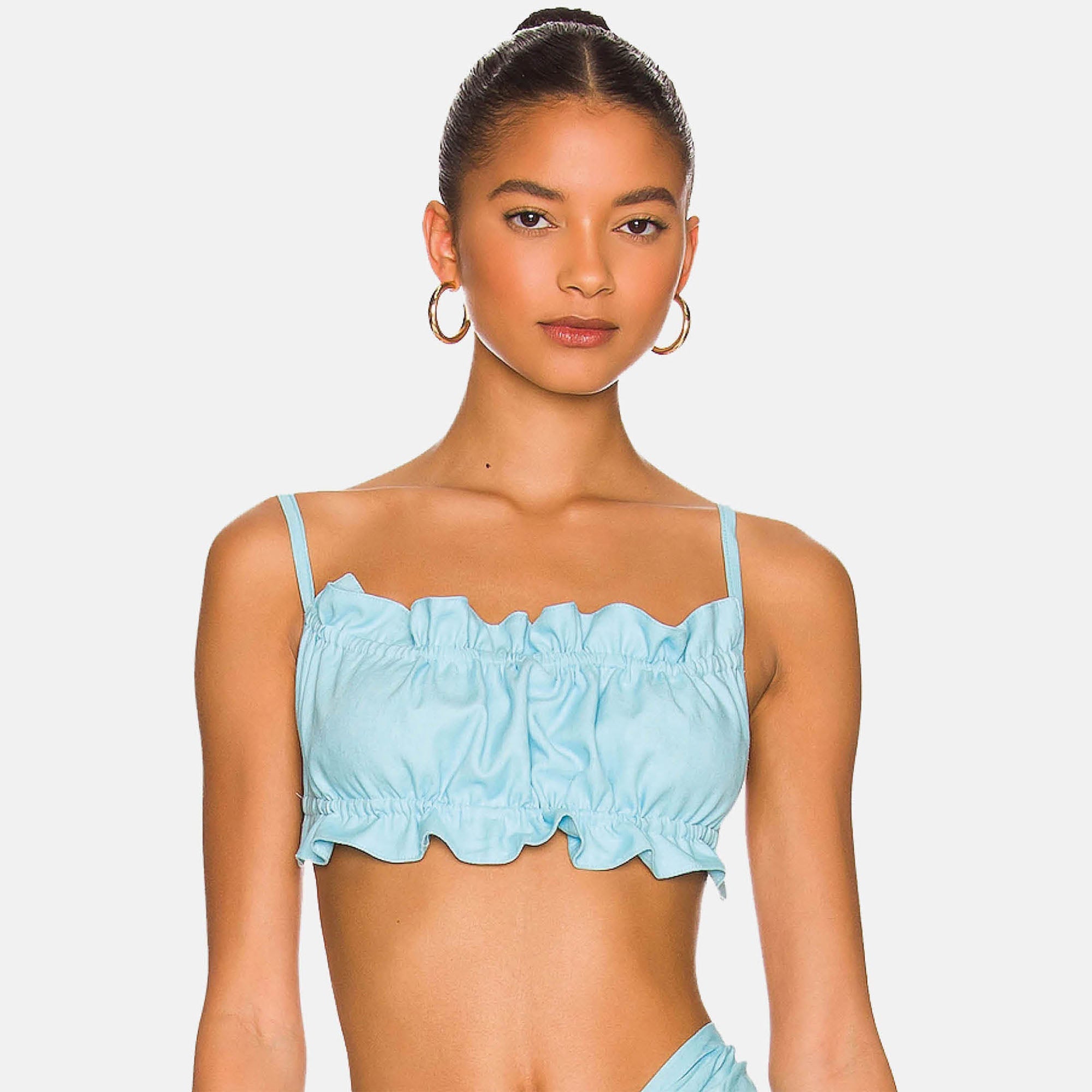 OW Collection IRIS Top Top 029 - Coral Blue