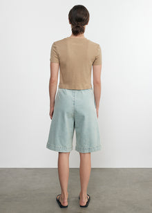 Supima Cotton Cropped Perfect S/S | Fatigue