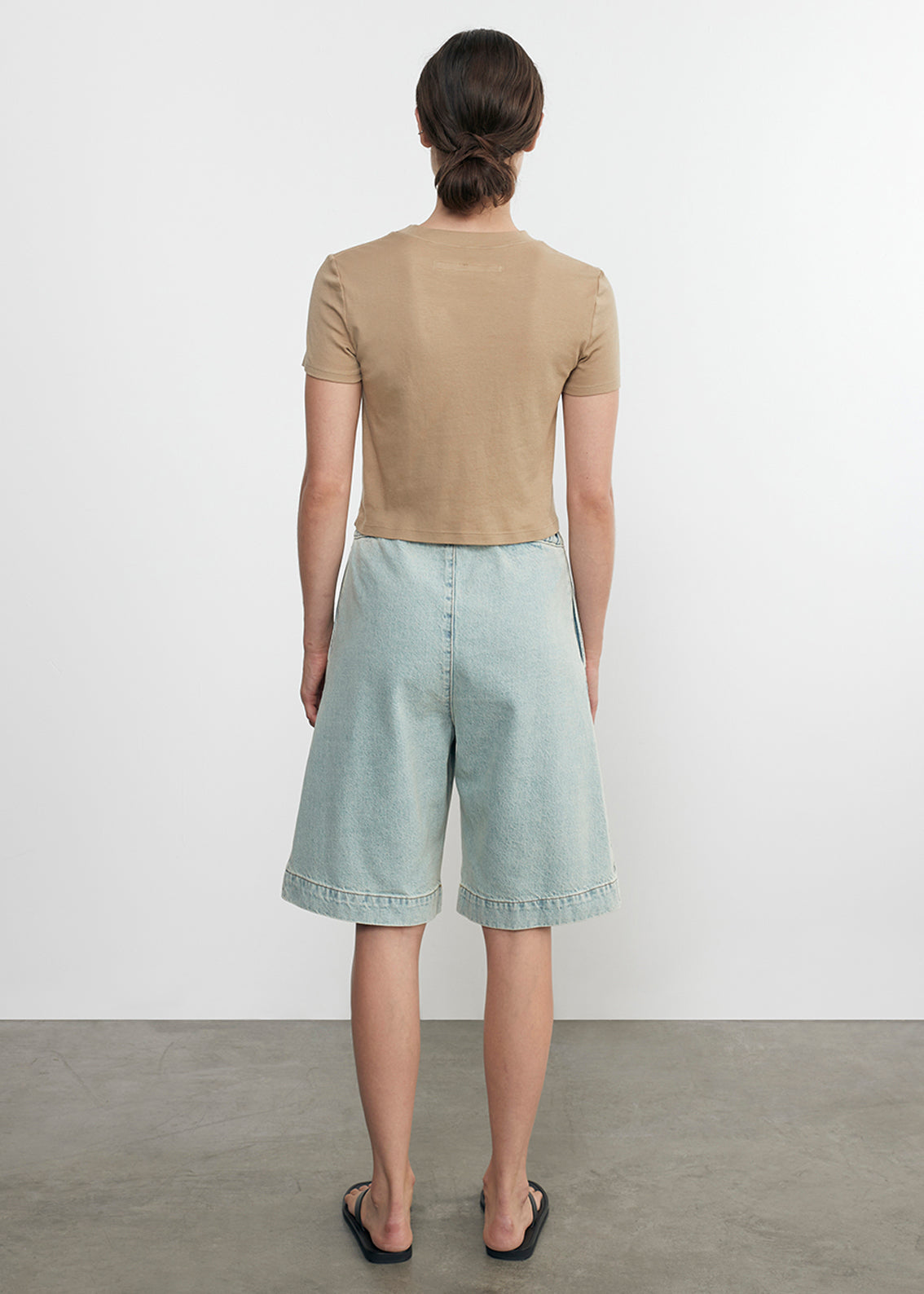 Supima Cotton Cropped Perfect S/S | Fatigue