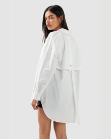 Women | Into You Oversized Shirt | White