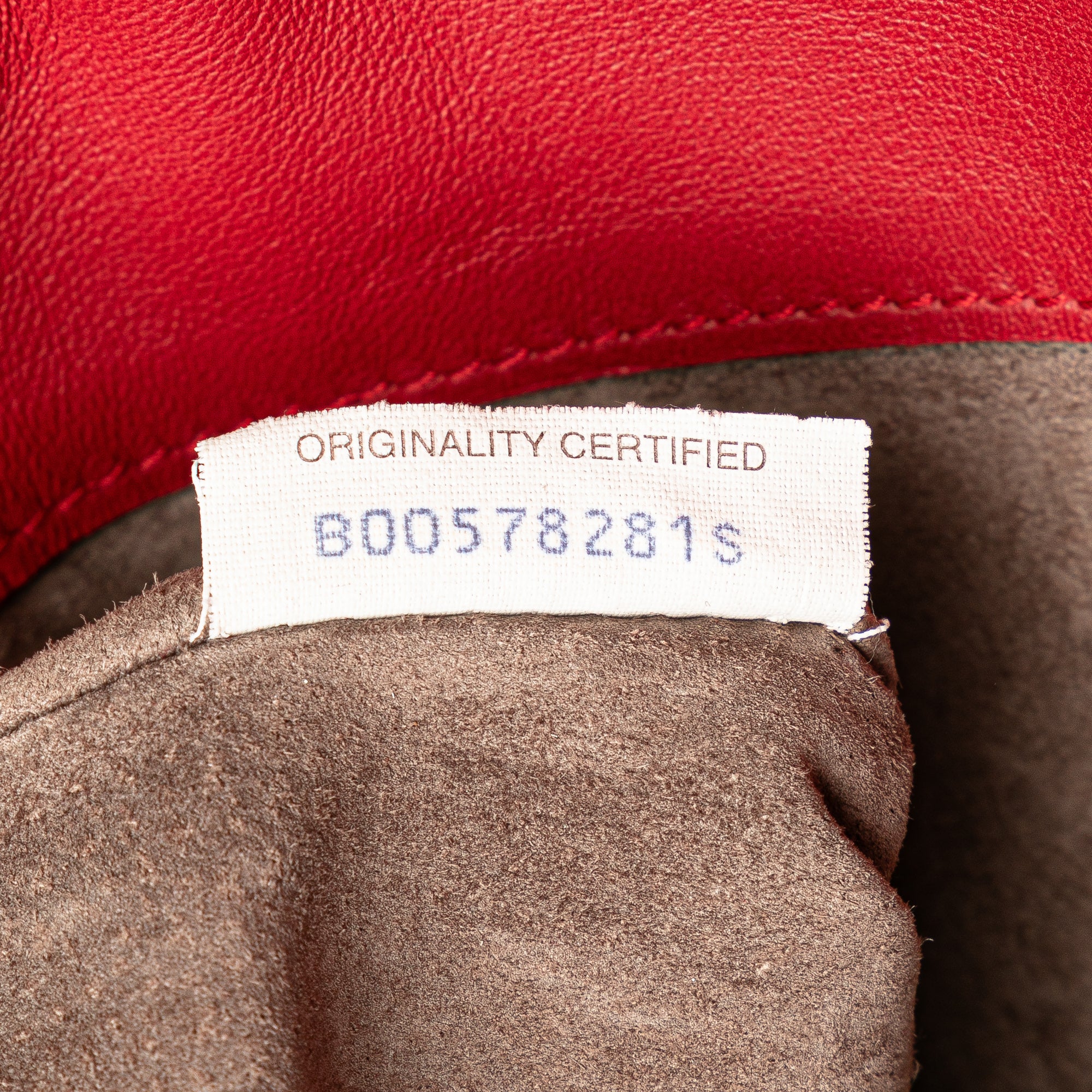 Bottega Veneta | Pre-Owned Nappa Intrecciato Duo Shoulder Bag | Red