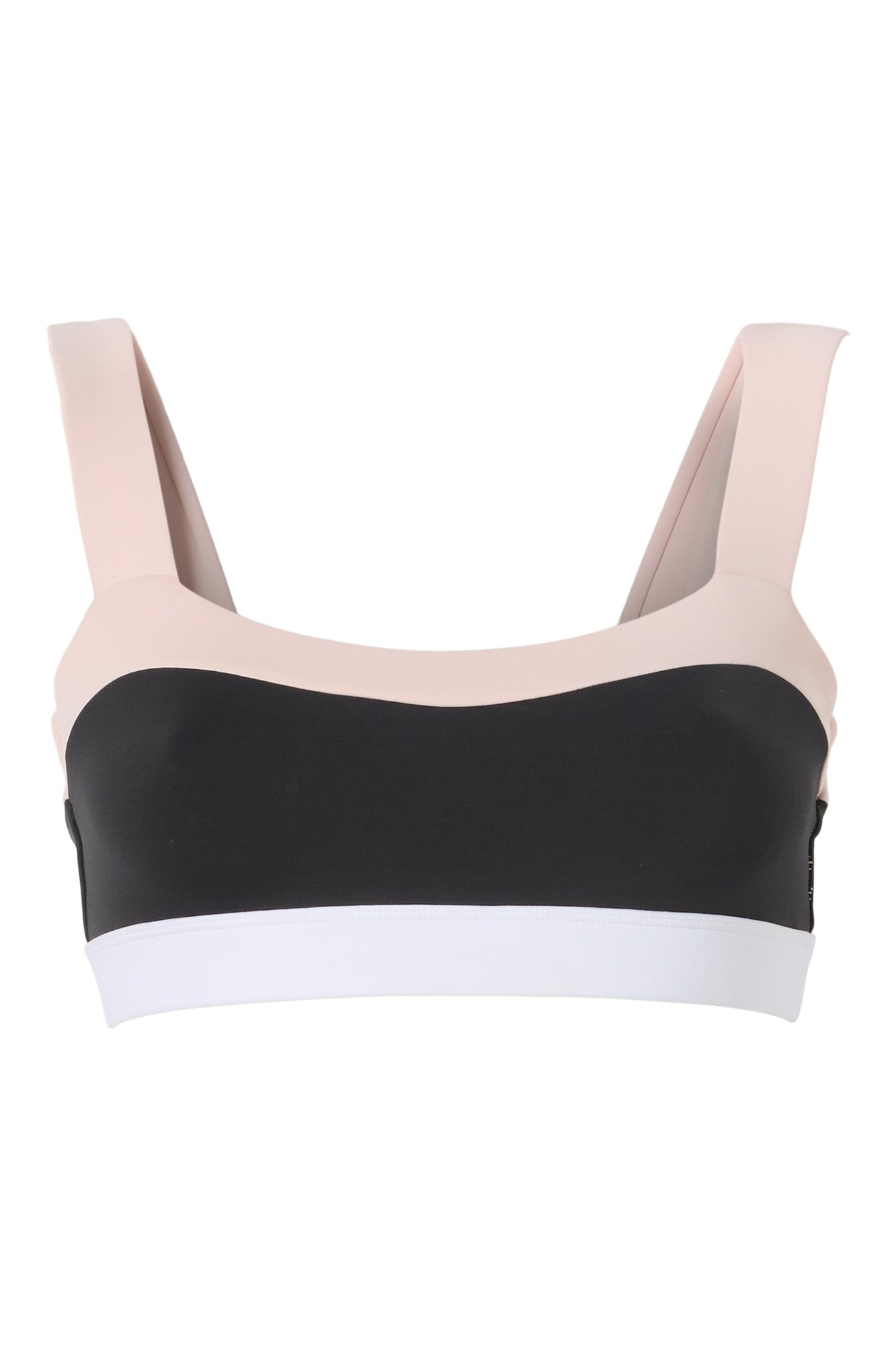 Ivl Collective | Colorblock Bra | Jet Black / Lotus