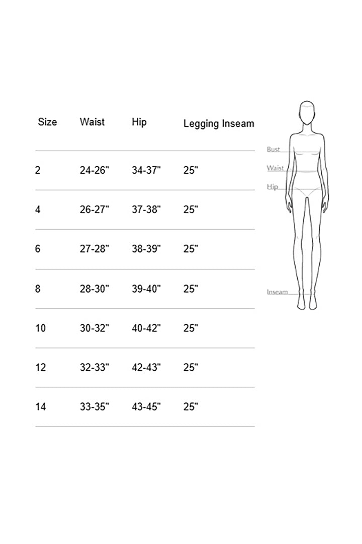 Product size guide