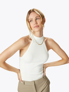 Womens | Coreflex Form-Fitting Mock Neck | Ivory
