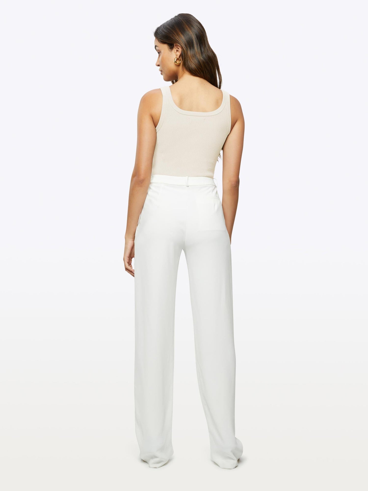 Womens | Coreflex Form-Fitting Tank | Ivory