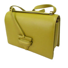 Loewe | Pre-Owned Small Leather Barcelona Crossbody | Yellow