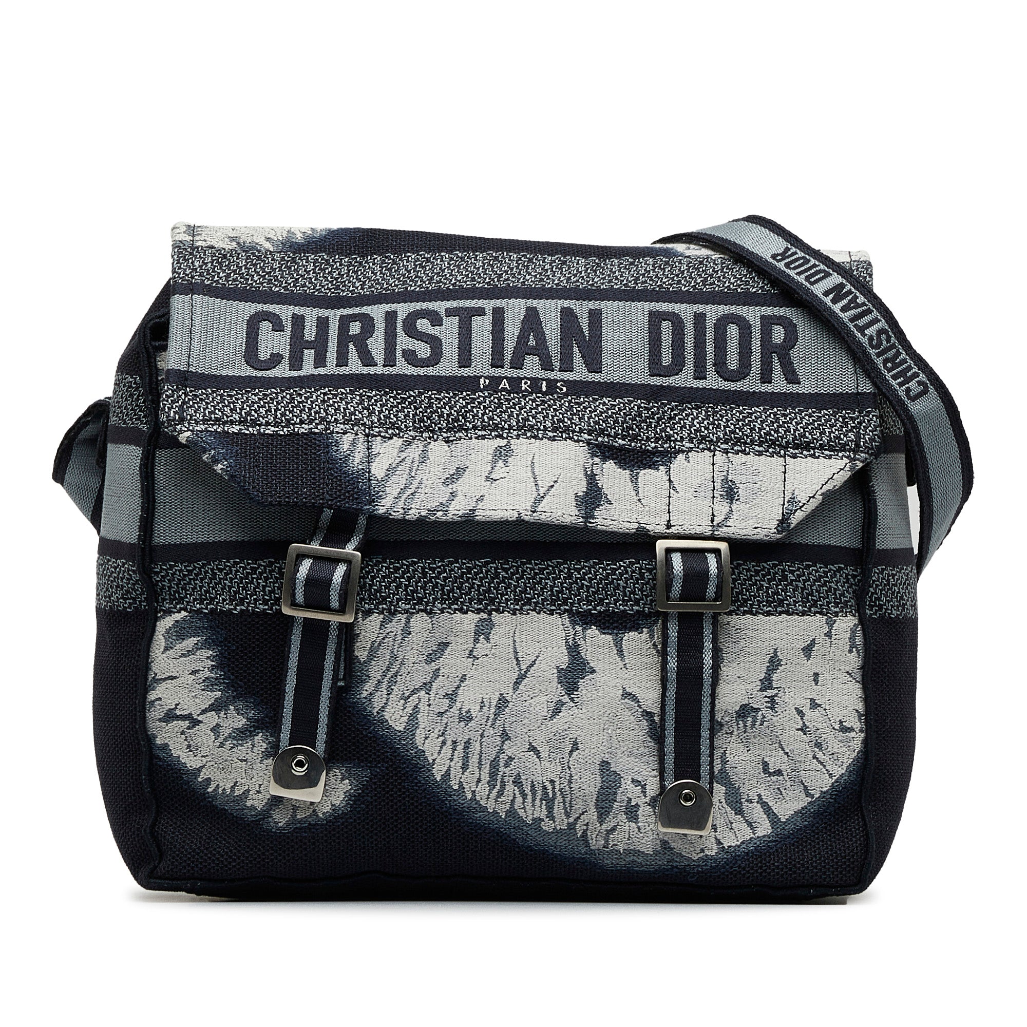 Dior | Pre-Owned Tie Dye Diorcamp Messenger Bag | Blue