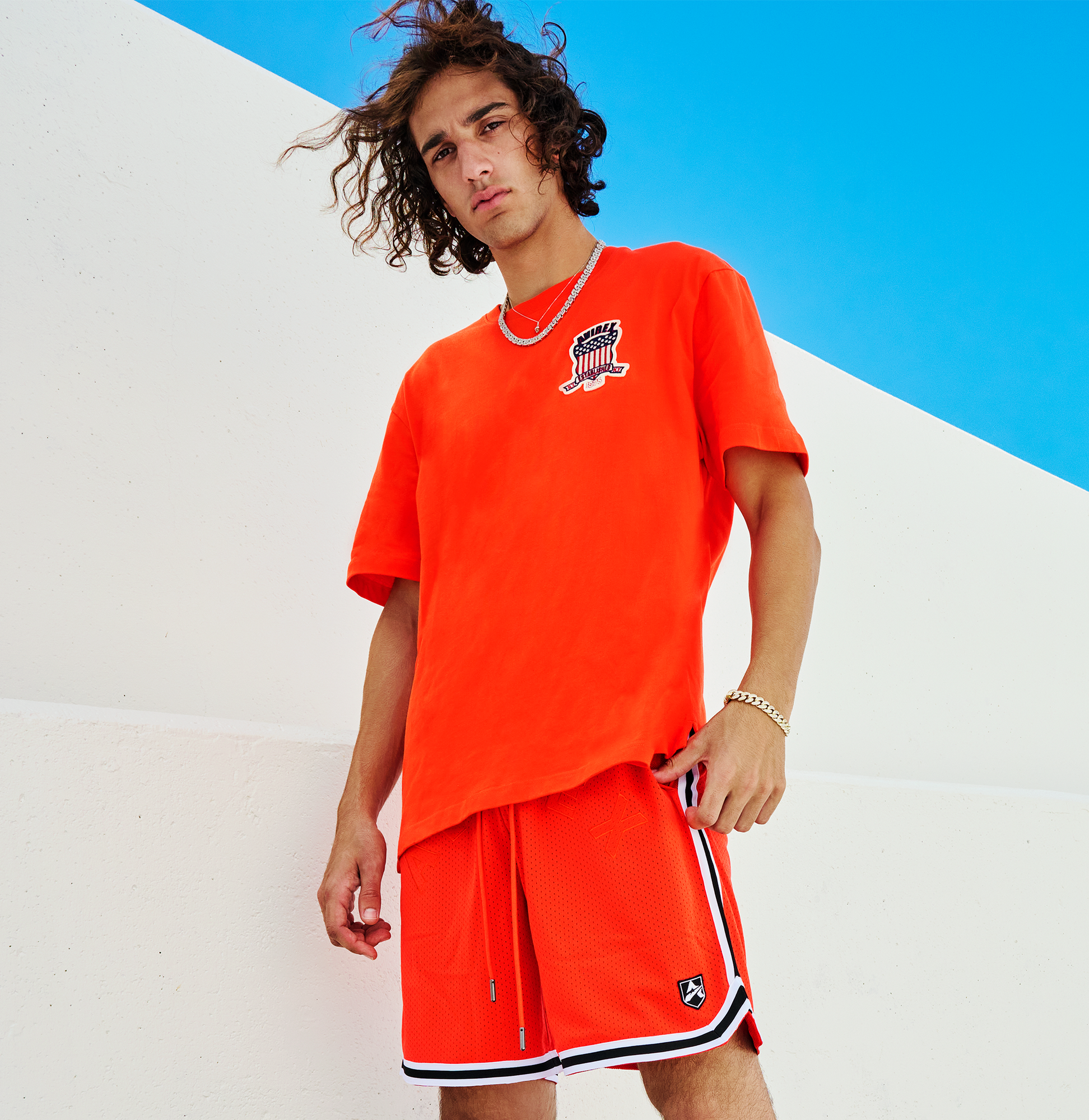 Icon Mesh Short | Orange.Com