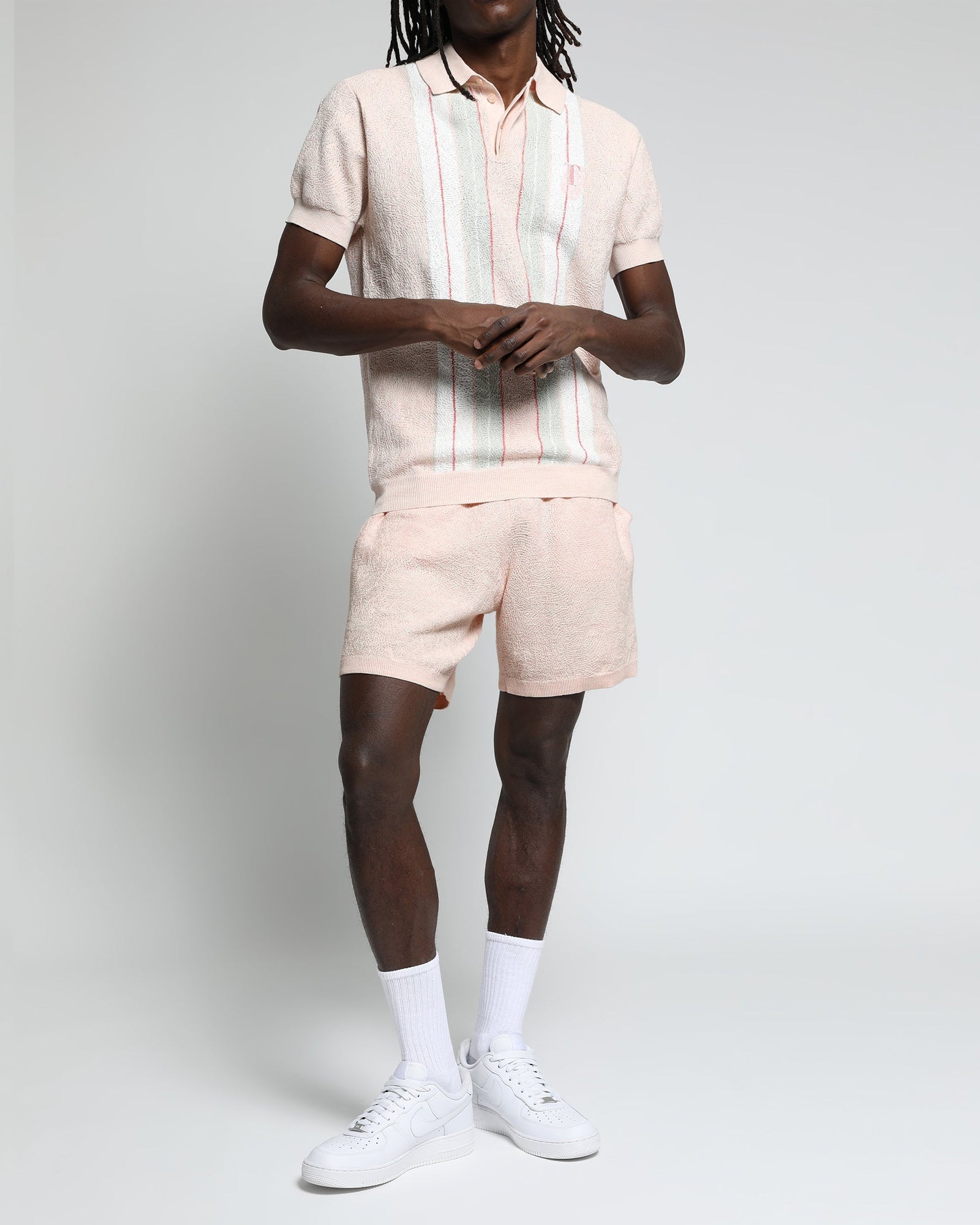 Identity Gauzy Knit Shorts-MENS-Twenty