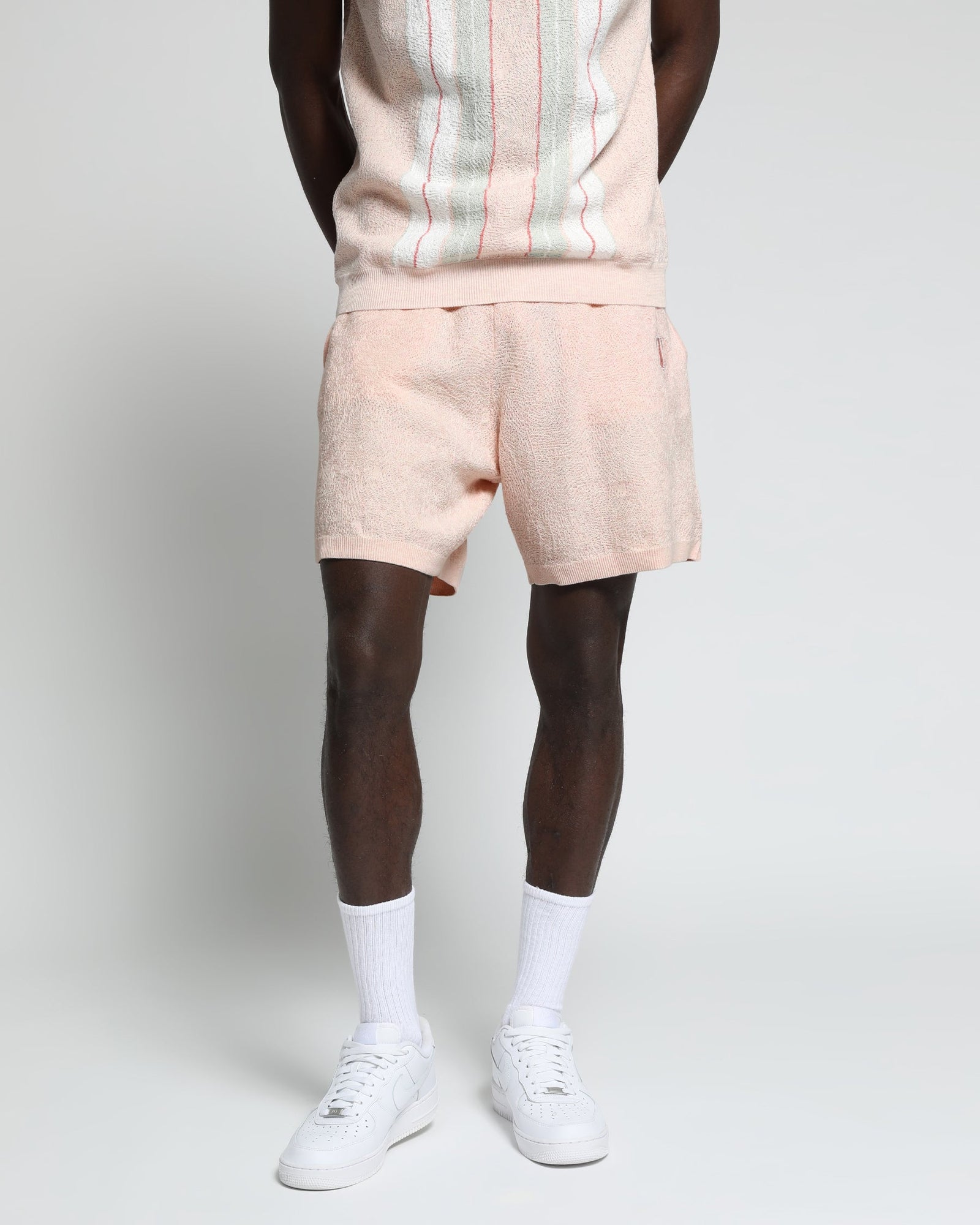 Identity Gauzy Knit Shorts-MENS-Twenty