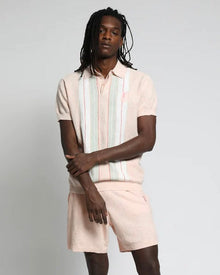 Identity Gauzy Knit Shorts-MENS-Twenty