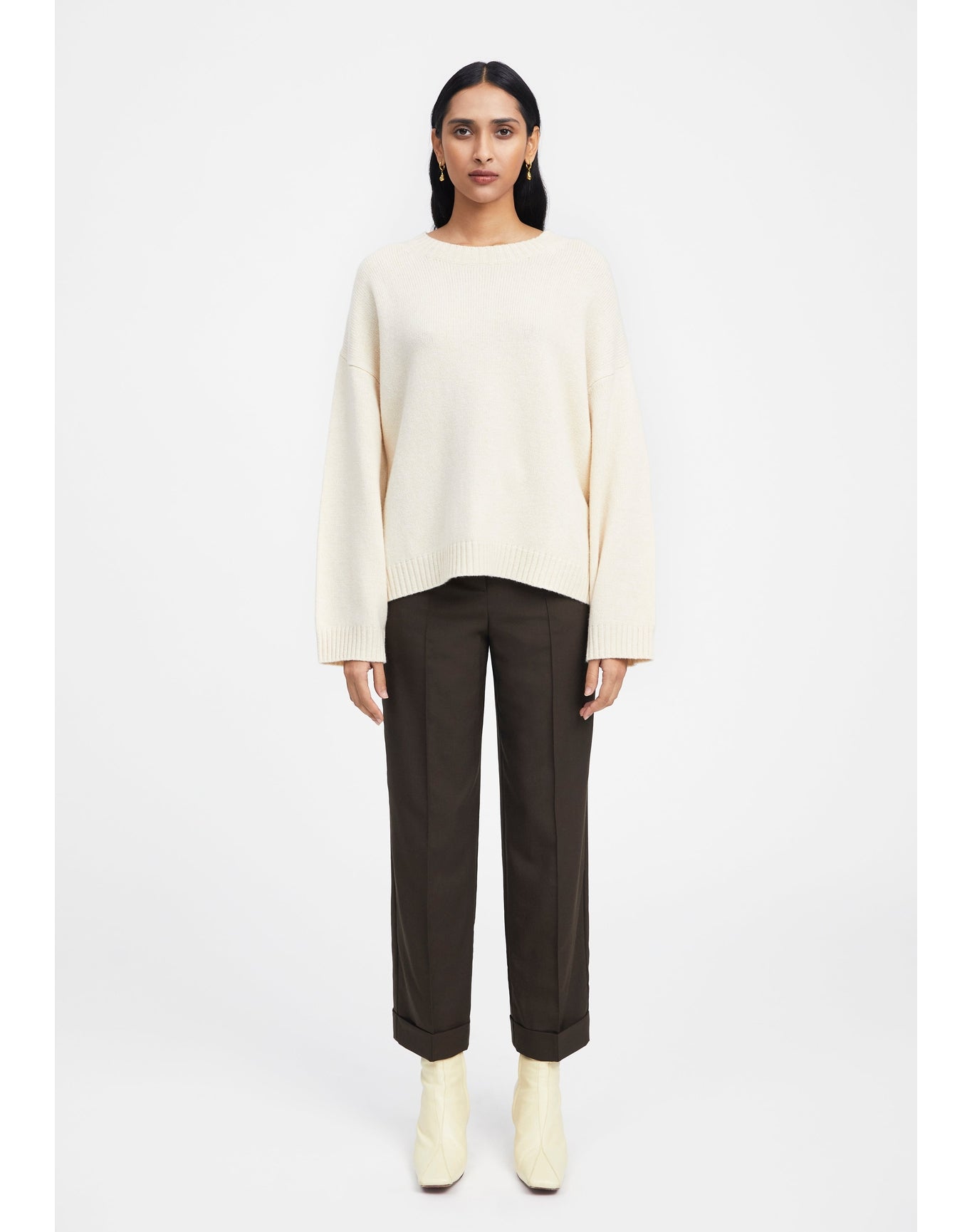 Inanna | Merino Wool Sweater | Ivory