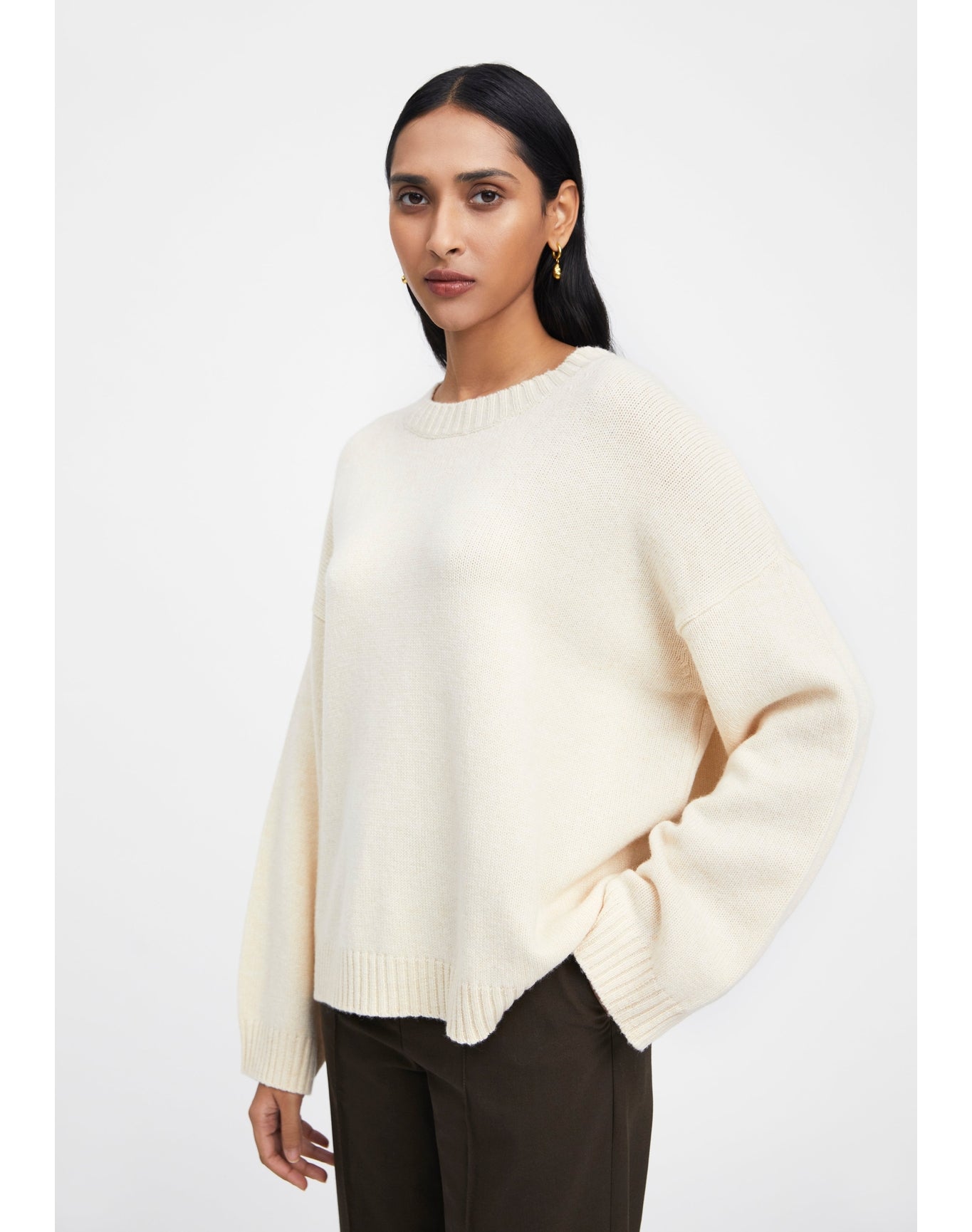 Inanna | Merino Wool Sweater | Ivory