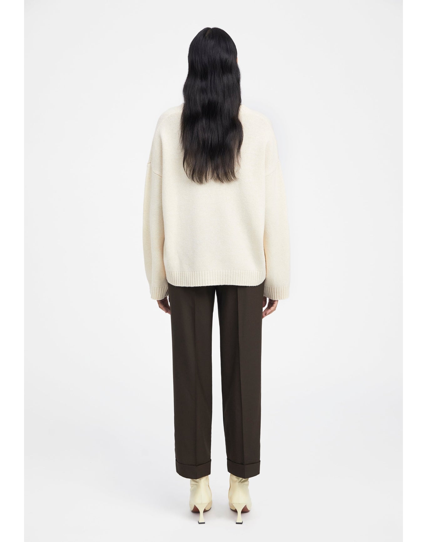 Inanna | Merino Wool Sweater | Ivory