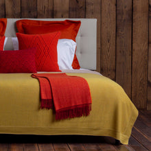Tokyo Bed Blanket | Beige / French Yellow