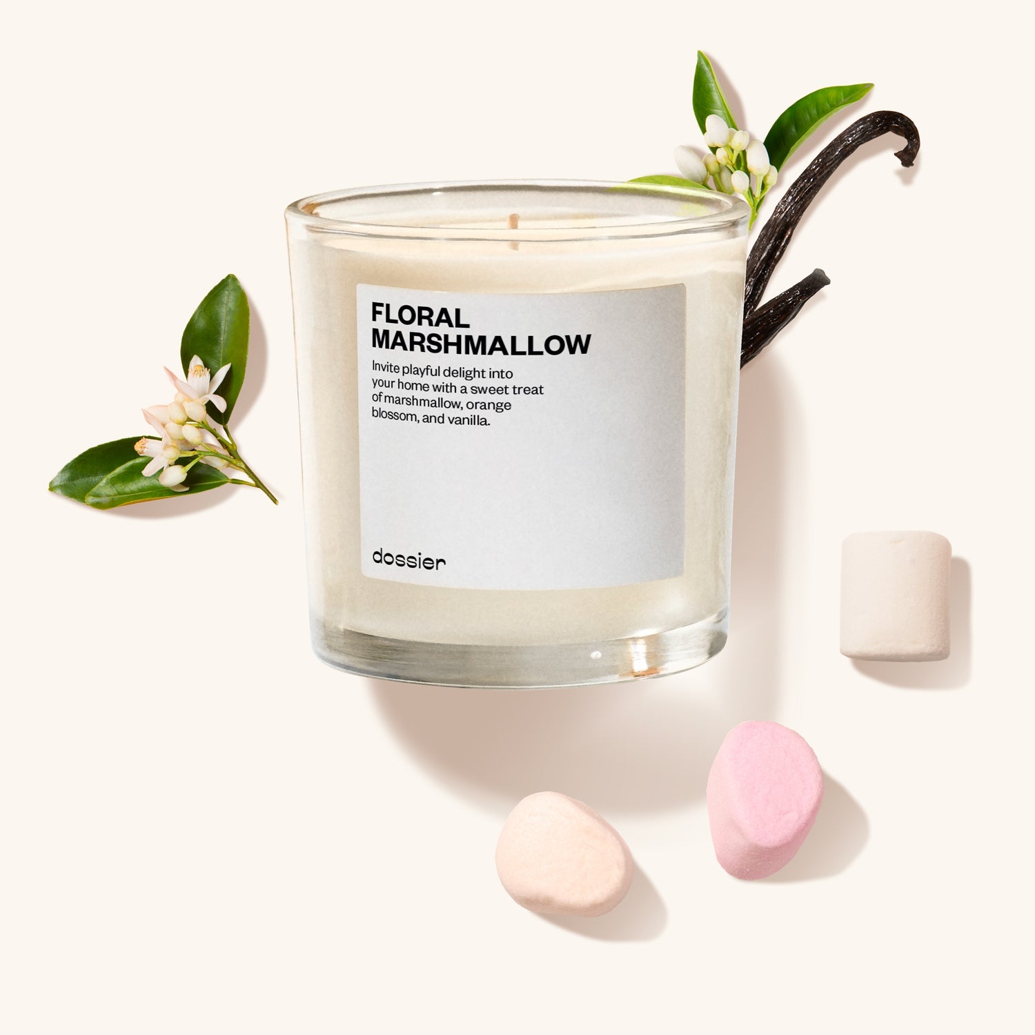 Candle | Floral Marshmallow Candle | Inspired by Kilian's Love, Don't by Shy Perfume