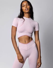 Inhale T-Shirt | Blush