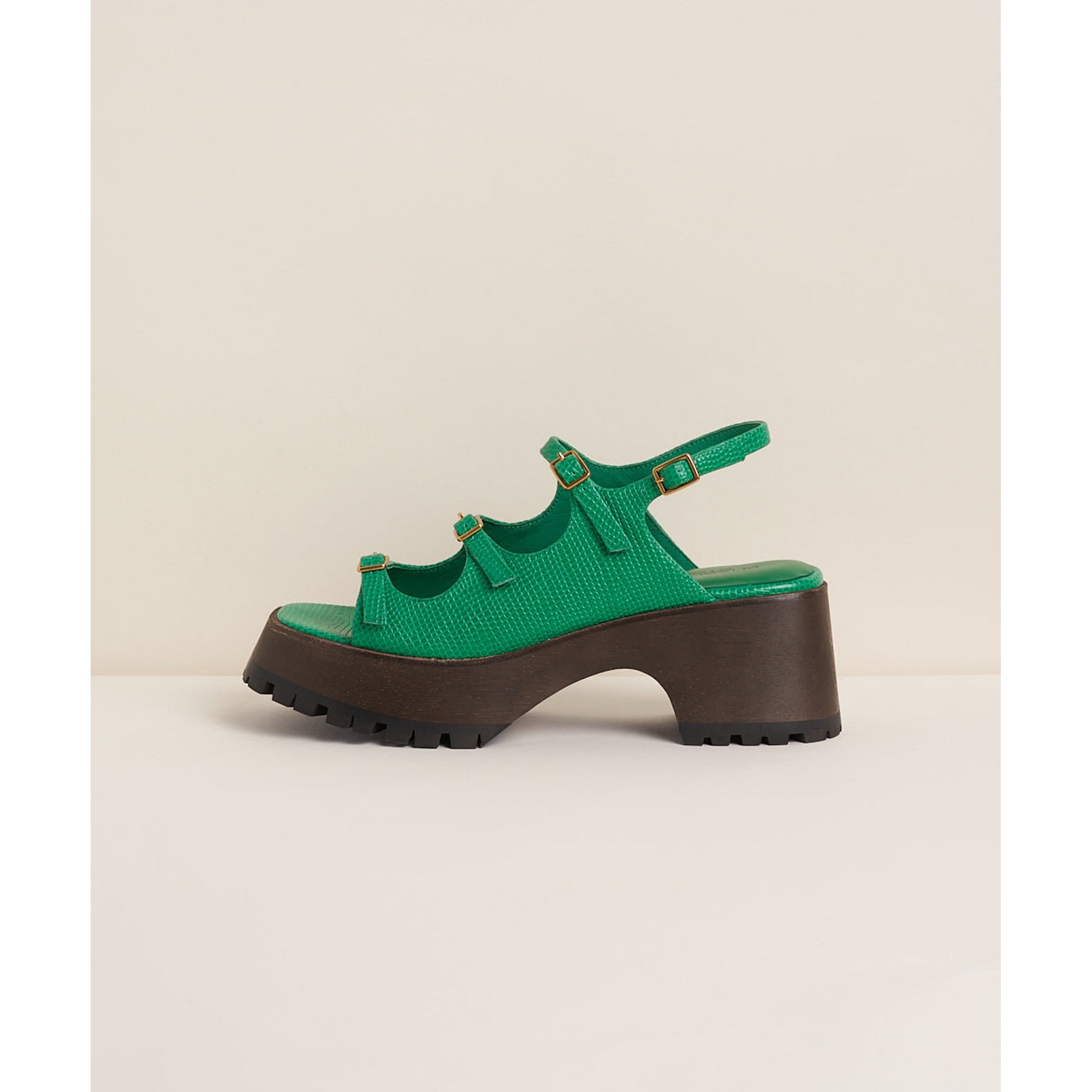 Ira small buckle chunky clog sandal | Kite