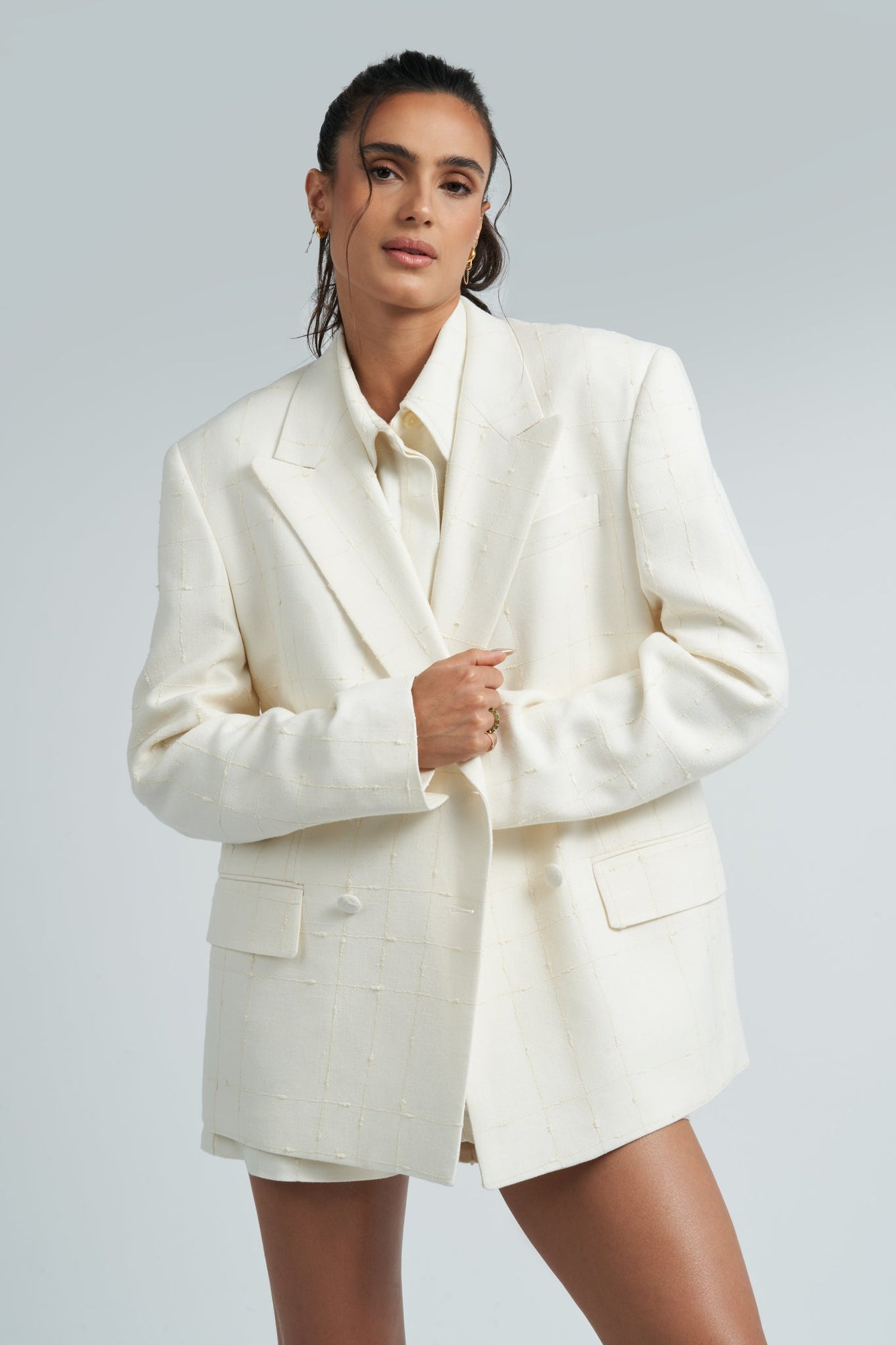 Womens | Fernanda Blazer | Ivory
