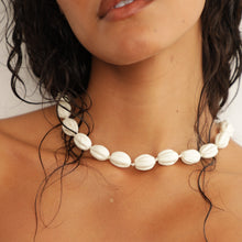 Isla Necklace | Silver Plated | Cream