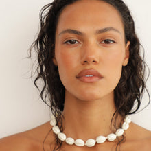 Isla Necklace | Cream Resin Beads