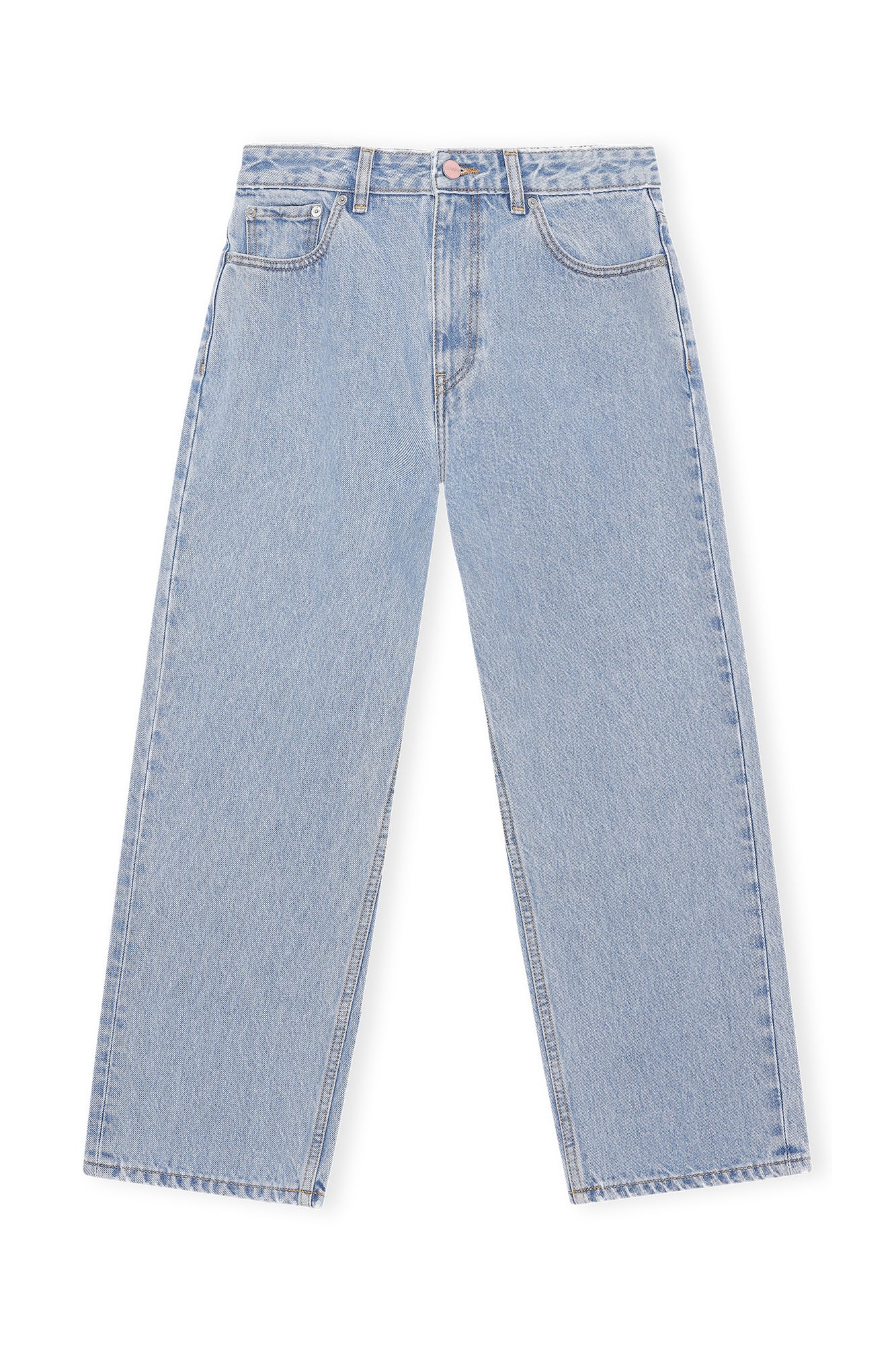 Rigid Denim Misy Cropped | Light Blue Stone