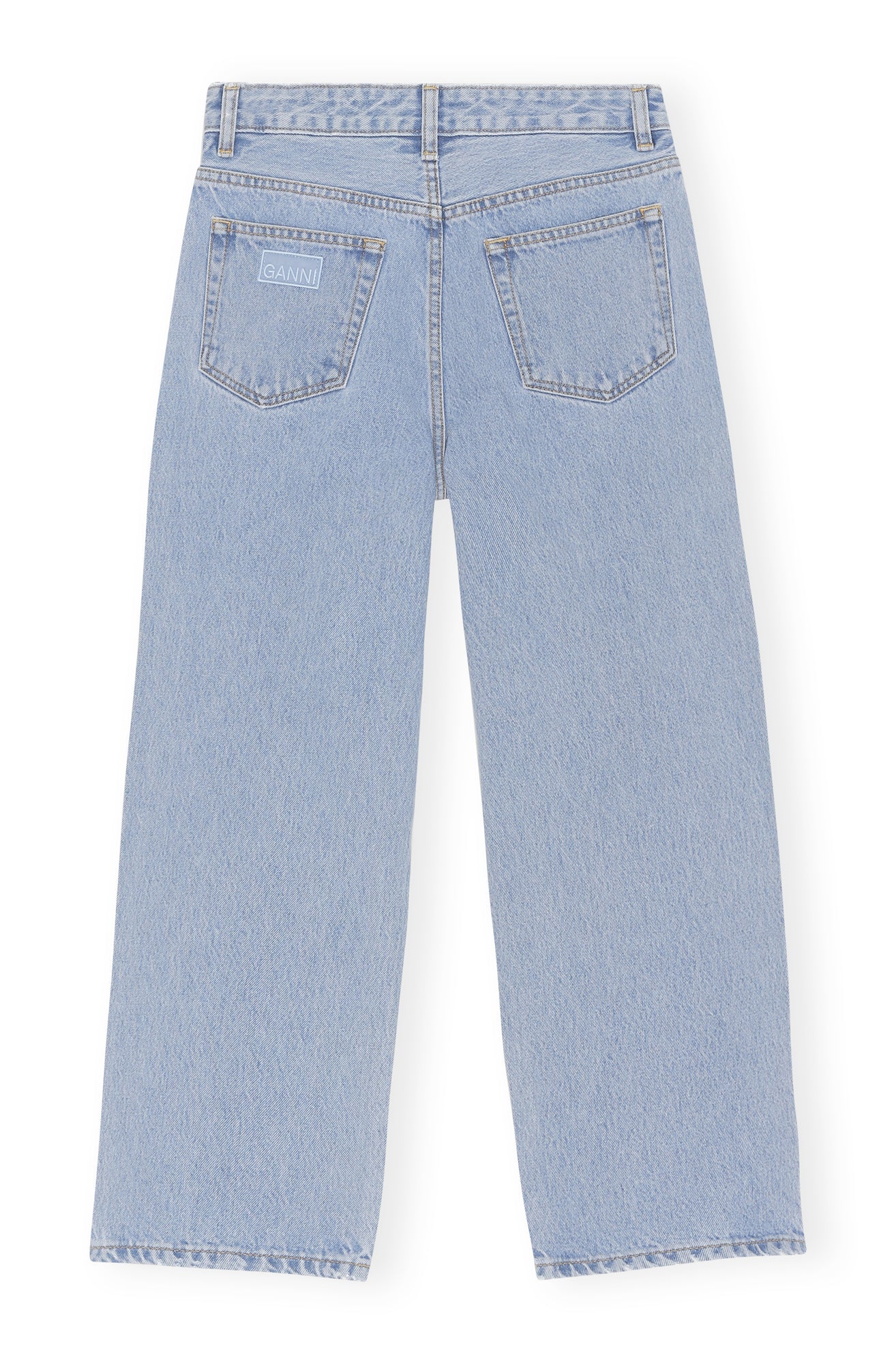 Rigid Denim Misy Cropped | Light Blue Stone