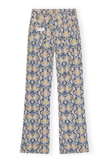 Snake Printed Iry Jeans | Safari