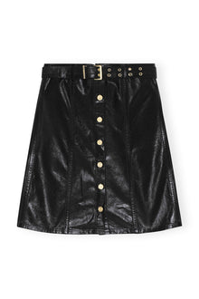 Foil Denim Corsage | Black