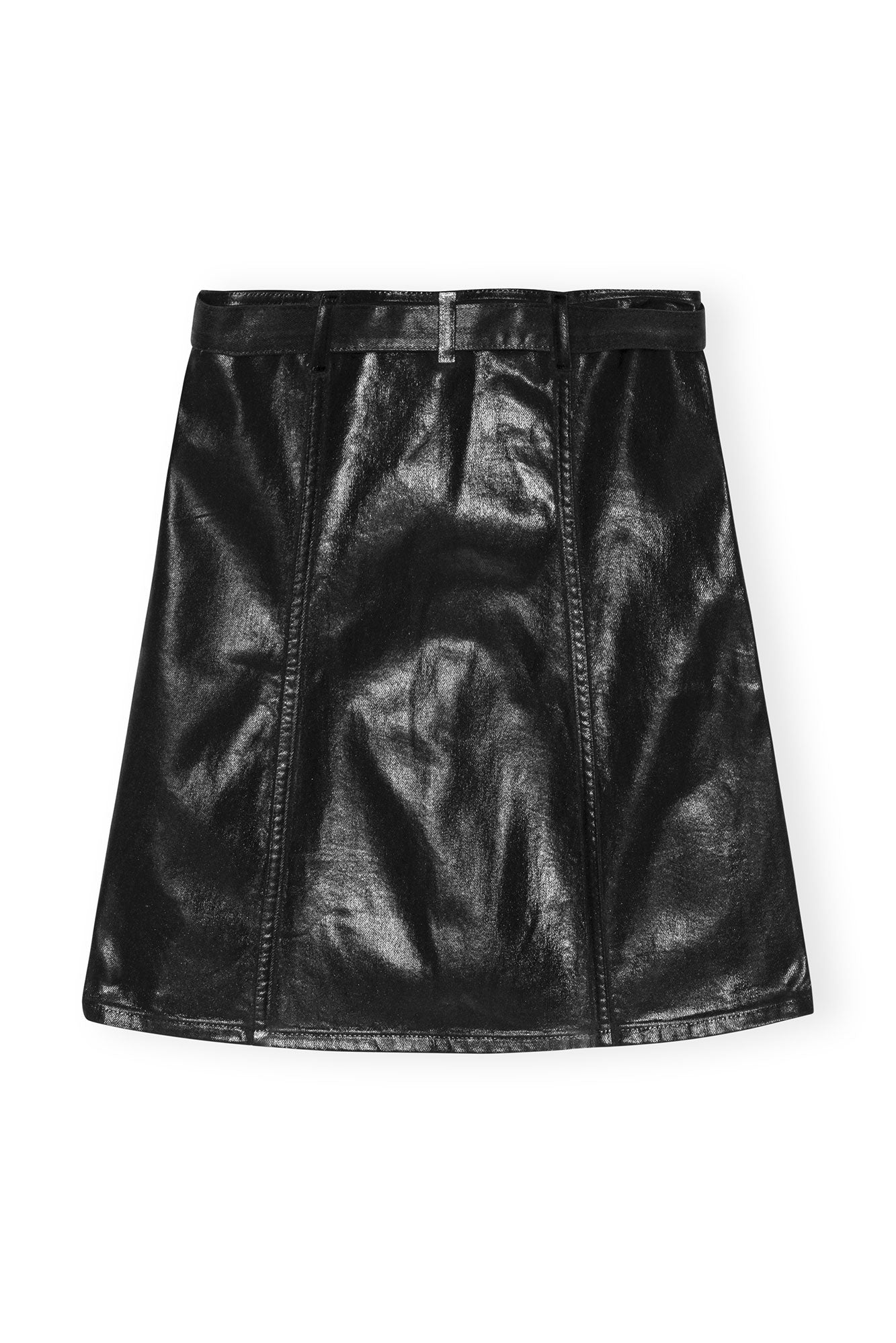 Foil Denim Corsage | Black