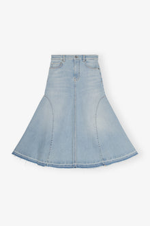 Denim Midi Skirt | Tint Wash