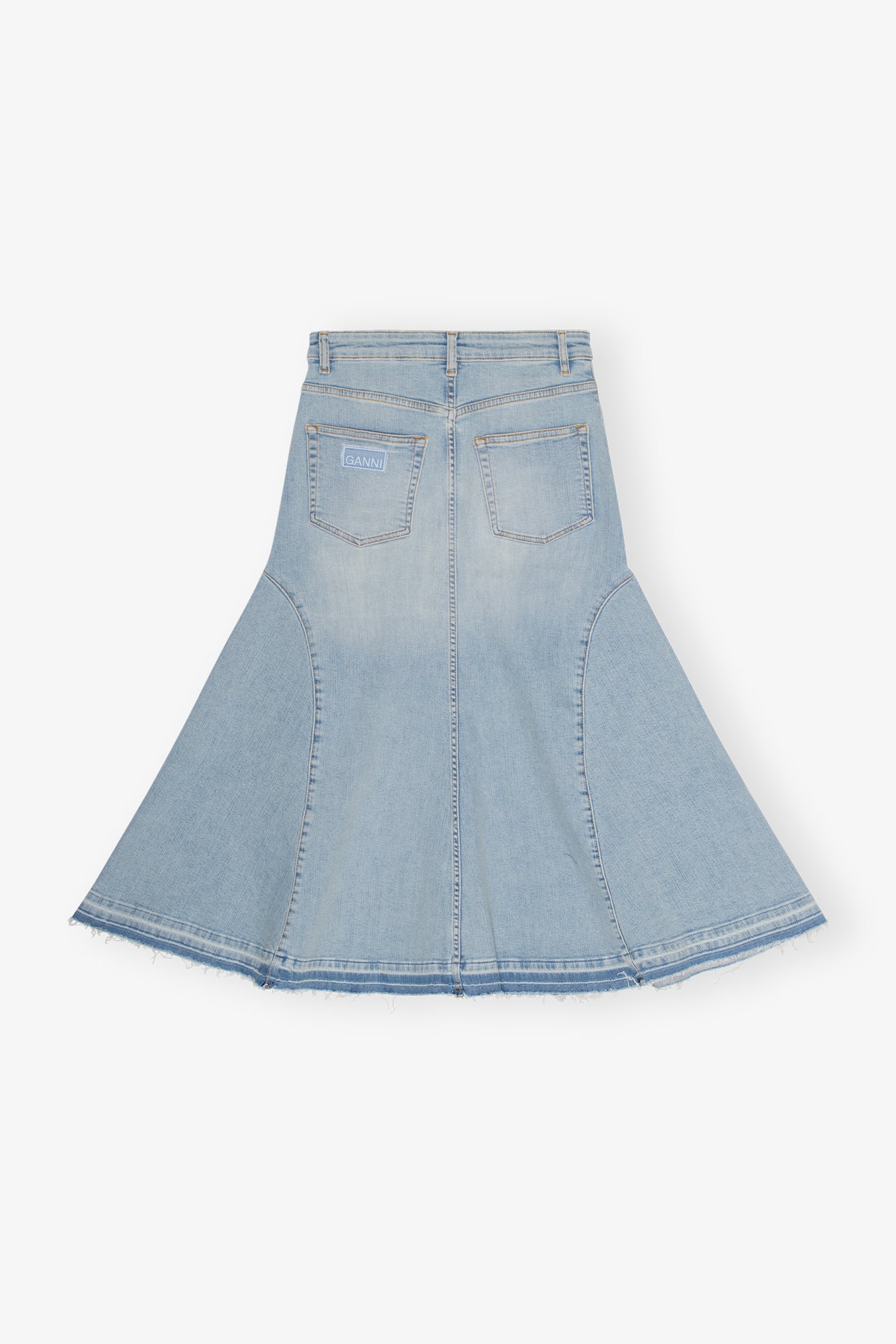 Denim Midi Skirt | Tint Wash