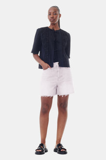 Denim Shorts | Mauve Chalk