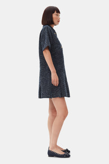 Fluffy Denim Mini Dress | Rinse