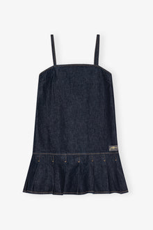 Denim Strap Mini Dress | Rinse