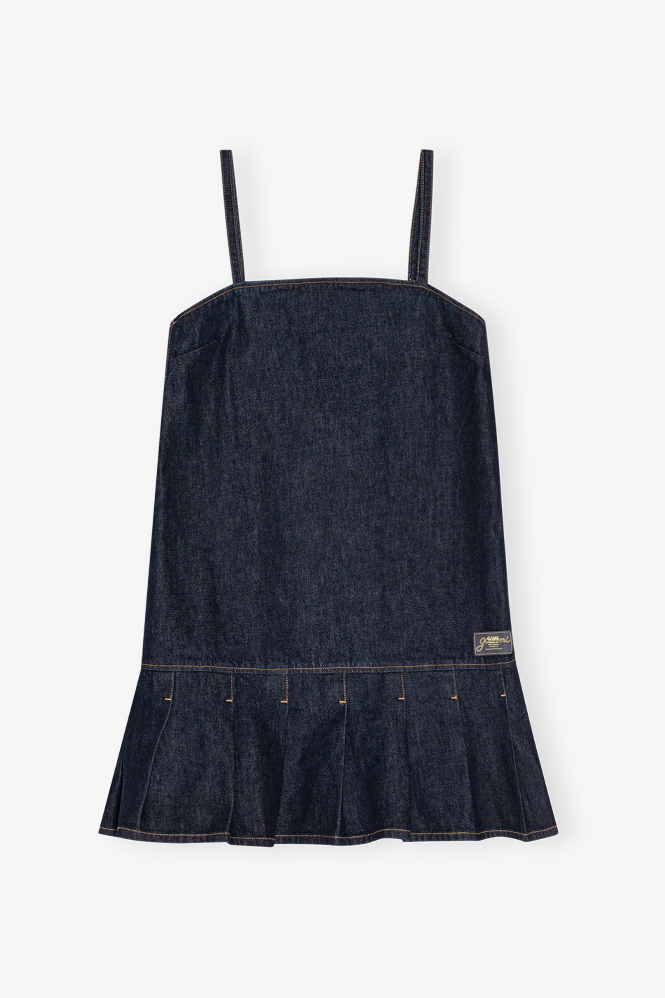 Denim Strap Mini Dress | Rinse