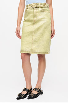 Foil Skirt | Golden Cypress