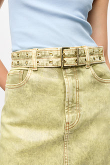 Foil Skirt | Golden Cypress