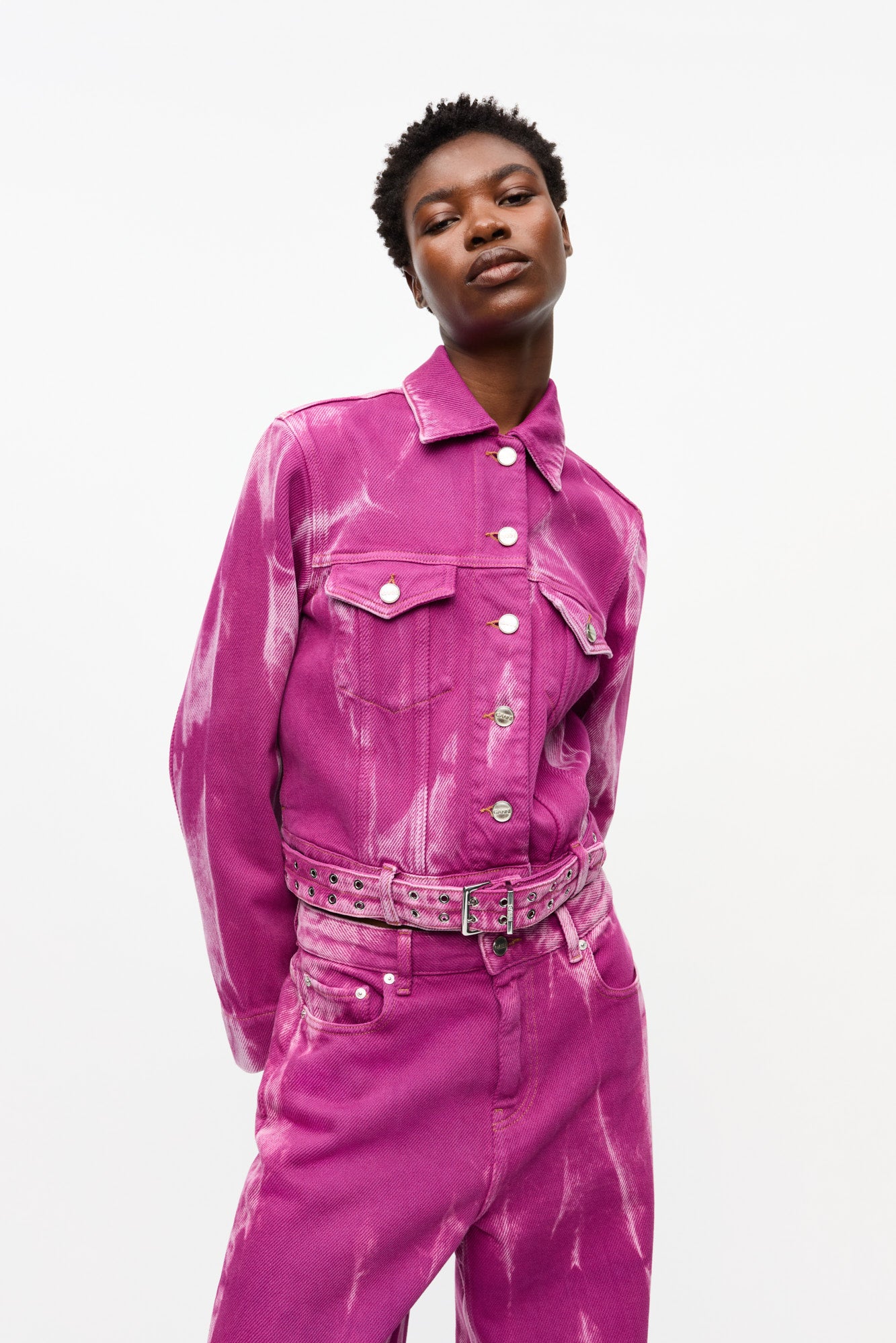 Overdyed Denim Jacket | Boysenberry