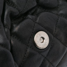 Chanel | Pre-Owned Large Lambskin Chain Around Flap | Black