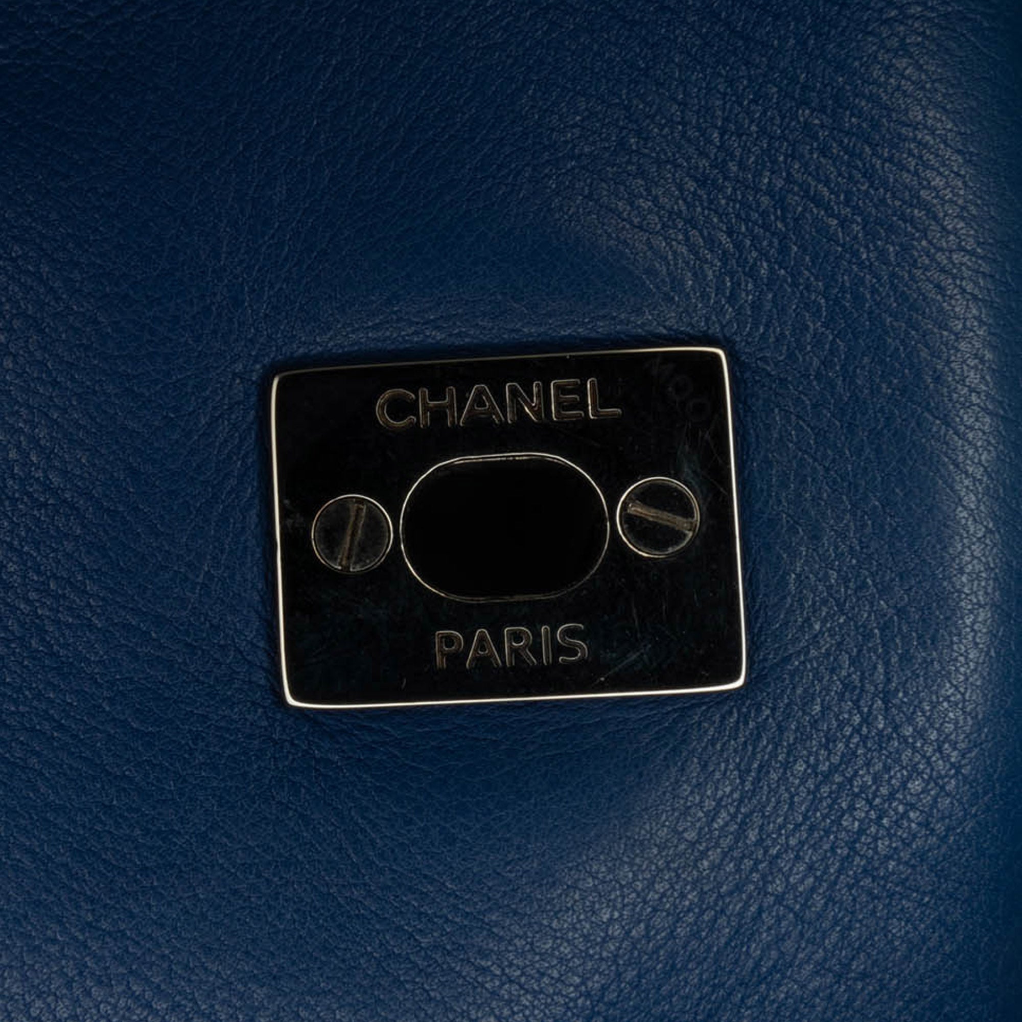 Chanel | Pre-Owned Small Calfskin Love Me Tender Flap | Blue