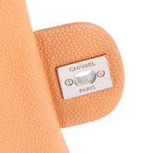 Chanel | Pre-Owned Medium Classic Caviar Double Flap | Orange/Peach