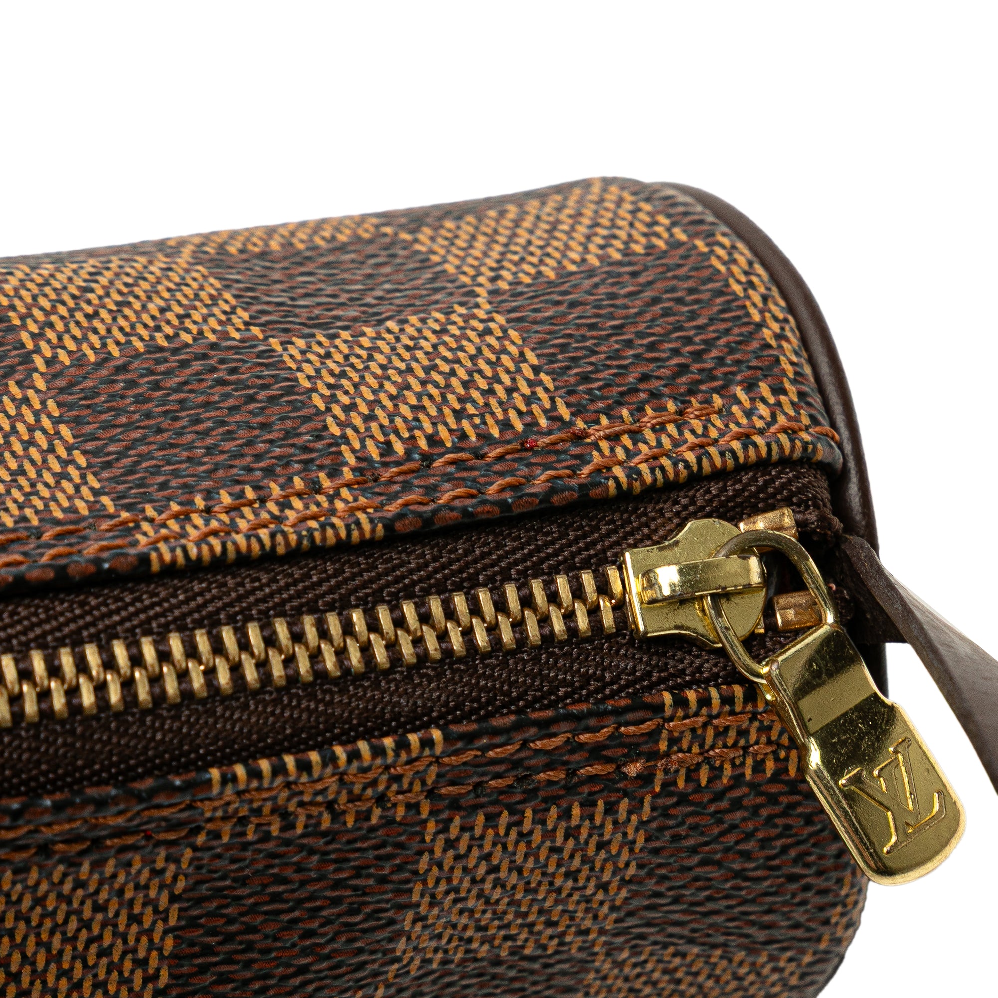 Louis Vuitton | Pre-Owned Damier Ebene Papillon Pochette | Brown