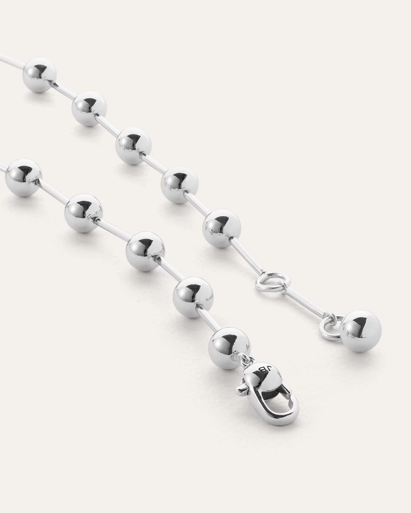 Celeste Necklace | Silver Dipped Brass