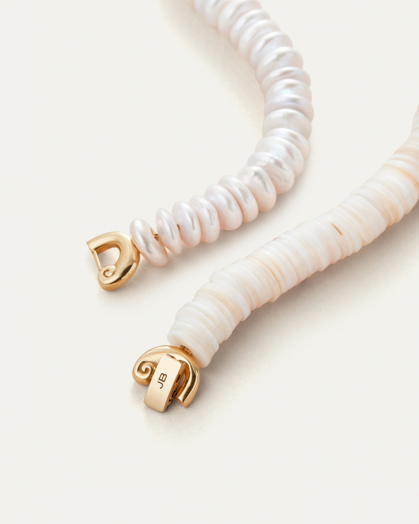 Freshwater Pearls | Petra Necklace | 14K Gold Ion Plated Steel
