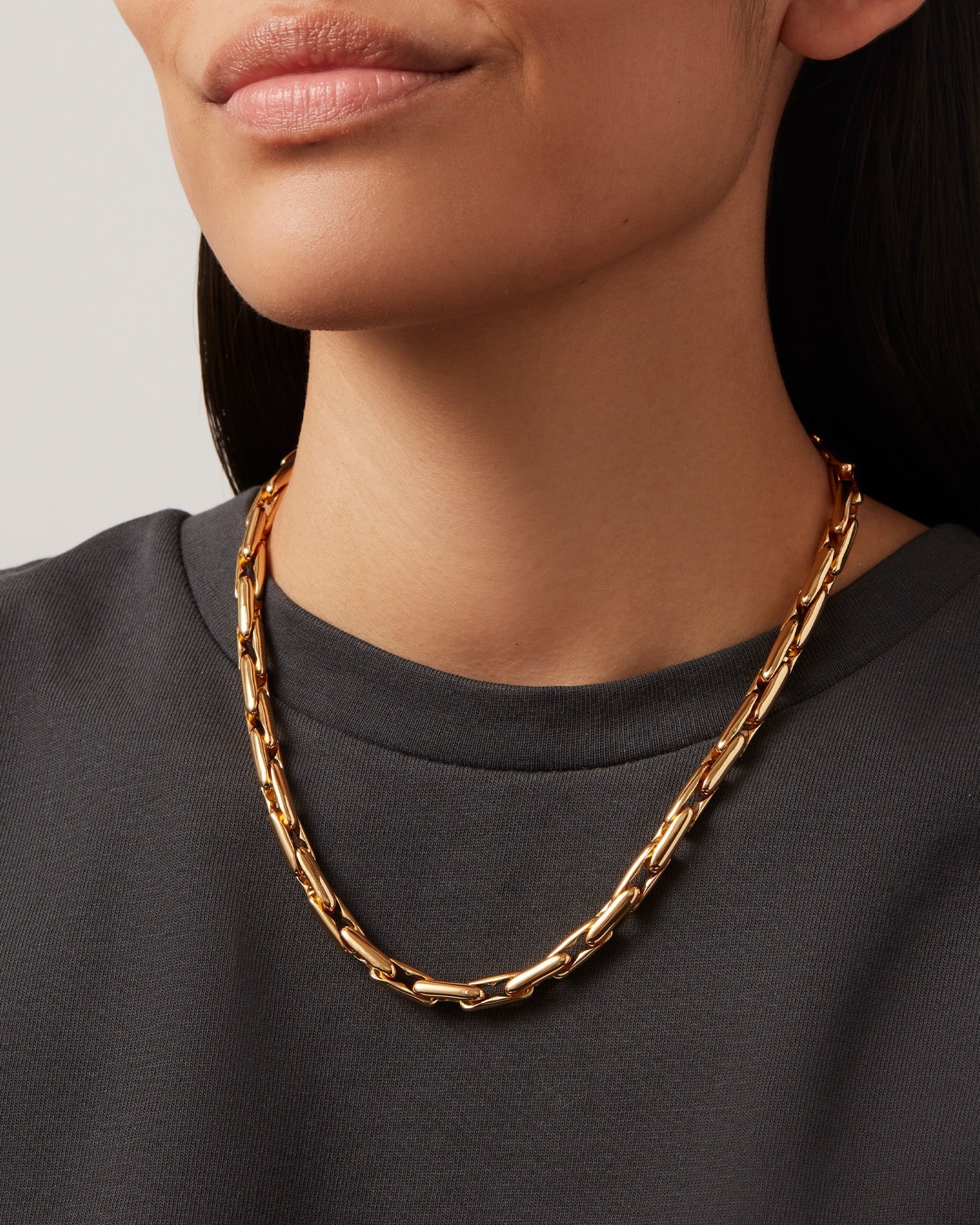 Alber Chain | Gold Tone Dipped Brass