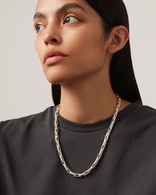 Alber Chain | Silver Dipped Brass