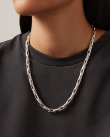 Alber Chain | Silver Dipped Brass